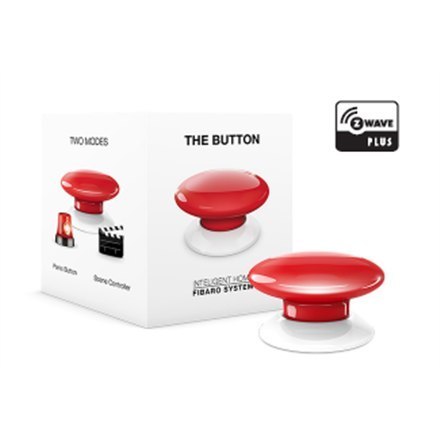 Fibaro | The Button | Z-Wave | Red Fibaro | The Button | Z-Wave | Red