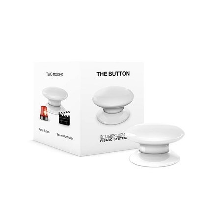 Fibaro | The Button | Z-Wave | White Fibaro | The Button | Z-Wave | White
