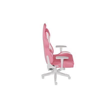 Fotel gamingowy Nitro 710 w kolorze białym z różowymi akcentami - Genesis, Gaming Chair Fotel gamingowy Nitro 710 w kolorze białym z różowymi akcentami - Genesis, Gaming Chair