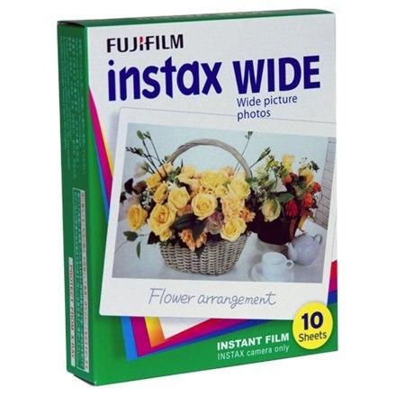 Fotofilm Fujifilm | Instax Wide Glossy (10 szt.) | 108 x 86 mm | Gwarancja 24 miesiące Fotofilm Fujifilm | Instax Wide Glossy (10 szt.) | 108 x 86 mm | Gwarancja 24 miesiące