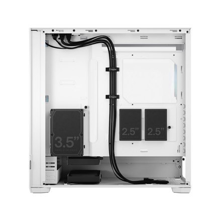 Fractal Design | Pop XL Air RGB | Side window | White TG Clear Tint | E-ATX up to 280 mm, ATX , mATX, Mini ITX | Power supply in