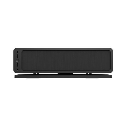 Fractal Design Ridge Black mITX Fractal Design | Ridge | FD-C-RID1N-01 | Side window | Black | Mini ITX | Power supply included