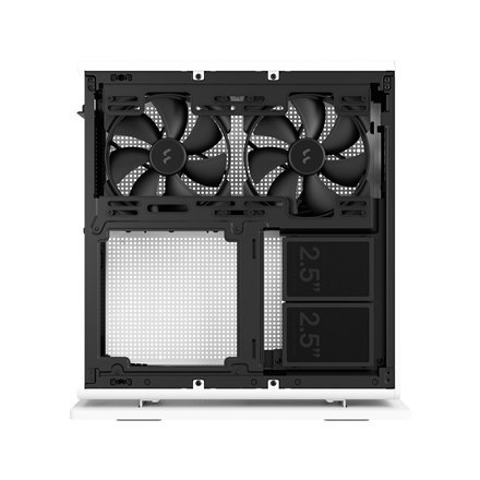 Fractal Design | Ridge | FD-C-RID1N-02 | Side window | White | Mini ITX | Power supply included No | SFX, SFX-L