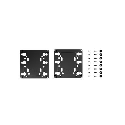 Fractal Design | Universal Multibracket - Type A (2-pack) | Black Fractal Design | Universal Multibracket - Type A (2-pack) | Black