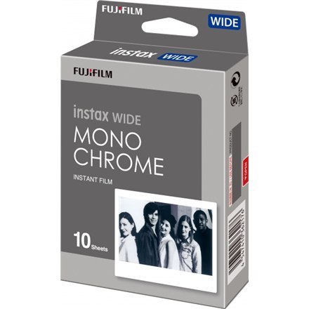 Fujifilm | Instax Wide Monochrome Instant film | Quantity 10 Fujifilm | Instax Wide Monochrome Instant film | Quantity 10