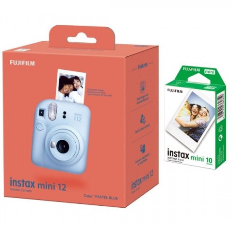 Fujifilm | MP | x | Pastel Blue | 800 | Instax Mini 12 Camera + Instax Mini Glossy (10pl) Fujifilm | MP | x | Pastel Blue | 800 | Instax Mini 12 Camera + Instax Mini Glossy (10pl)