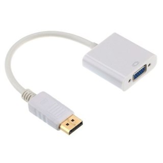 Gembird 15 pin HD D-Sub (HD-15) | Female | 20 pin DisplayPort | Male | White | 0.15 m