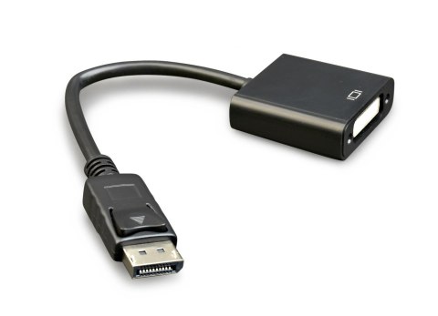 Gembird | Adapter wideo | Żeńskie | 24+5 pin DVI | Męskie | 20 pin DisplayPort | 0,1 m | Czarny Gembird | Adapter wideo | Żeńskie | 24+5 pin DVI | Męskie | 20 pin DisplayPort | 0,1 m | Czarny