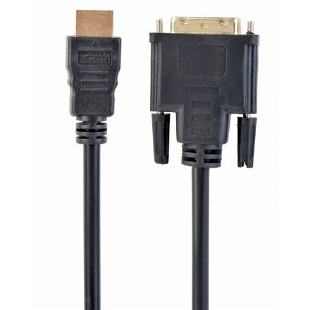 Gembird | CC-HDMI-DVI-10 | Męski | 19-pinowy HDMI Typ A | Męski | DVI | 3 m Gembird | CC-HDMI-DVI-10 | Męski | 19-pinowy HDMI Typ A | Męski | DVI | 3 m
