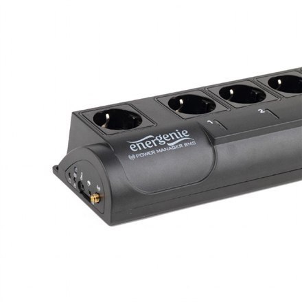 Gembird EG-SMS - surge protector | Output Connector Qty 6 | 1.8 m | Black Gembird EG-SMS - surge protector | Output Connector Qty 6 | 1.8 m | Black