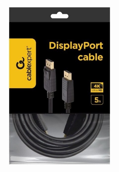 Gembird | Kabel DisplayPort | Męski | 20 pin DisplayPort | Męski | 20 pin DisplayPort | 5 m Gembird | Kabel DisplayPort | Męski | 20 pin DisplayPort | Męski | 20 pin DisplayPort | 5 m