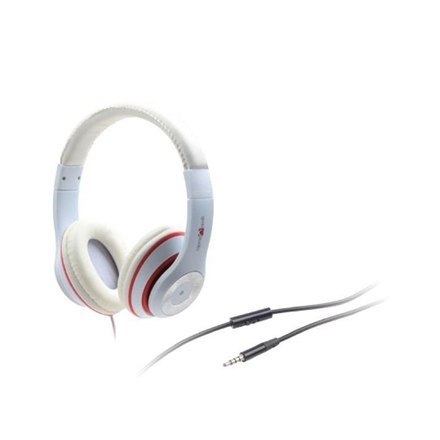 Gembird | MHS-LAX-W Stereo headset "Los Angeles" | Wired | On-Ear | Microphone | White Gembird | MHS-LAX-W Stereo headset "Los Angeles" | Wired | On-Ear | Microphone | White