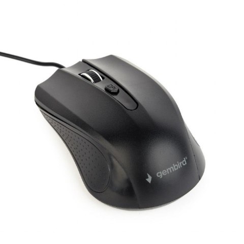 Gembird | MUS-4B-01 | Optical Mouse | USB | Black Gembird | MUS-4B-01 | Optical Mouse | USB | Black