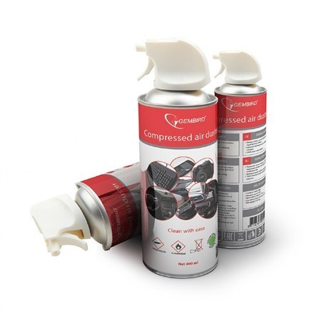 Gembird | Odpylacz na sprężone powietrze (łatwopalny) | Air Duster | 400 ml Gembird | Odpylacz na sprężone powietrze (łatwopalny) | Air Duster | 400 ml