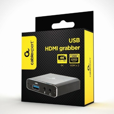 Gembird | USB HDMI grabber, 4K, przelotowy HDMI | UHG-4K2-01 | Porty Ethernet LAN (RJ-45) | Ilość portów USB 3.0 (3.1 Gen 1) | I Gembird | USB HDMI grabber, 4K, przelotowy HDMI | UHG-4K2-01 | Porty Ethernet LAN (RJ-45) | Ilość portów USB 3.0 (3.1 Gen 1) | I