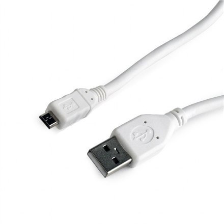 Gembird | USB cable | Male | 4 pin USB Type A | Male | White | 5 pin Micro-USB Type B | 0.5 m Gembird | USB cable | Male | 4 pin USB Type A | Male | White | 5 pin Micro-USB Type B | 0.5 m