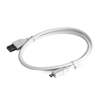 Gembird | USB cable | Male | 4 pin USB Type A | Male | White | 5 pin Micro-USB Type B | 0.5 m Gembird | USB cable | Male | 4 pin USB Type A | Male | White | 5 pin Micro-USB Type B | 0.5 m