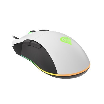 Genesis | Mysz dla graczy | Przewodowa | Krypton 290 | Optyczna | Mysz dla graczy | USB 2.0 | Biała | Tak
