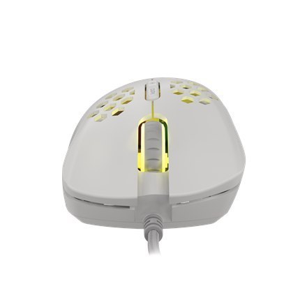 Genesis | Mysz dla graczy | Przewodowa | Krypton 555 | Optyczna | Mysz dla graczy | USB 2.0 | Biała | Tak
