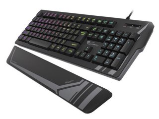 Genesis | Rhod 350 RGB | Klawiatura dla graczy | Podświetlenie LED RGB | USA | Czarna | Przewodowa | 1,75 m