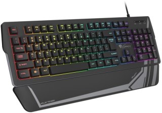Genesis | Rhod 350 RGB | Klawiatura dla graczy | Podświetlenie LED RGB | USA | Czarna | Przewodowa | 1,75 m