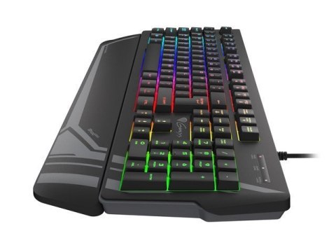Genesis | Rhod 350 RGB | Klawiatura dla graczy | Podświetlenie LED RGB | USA | Czarna | Przewodowa | 1,75 m Genesis | Rhod 350 RGB | Klawiatura dla graczy | Podświetlenie LED RGB | USA | Czarna | Przewodowa | 1,75 m
