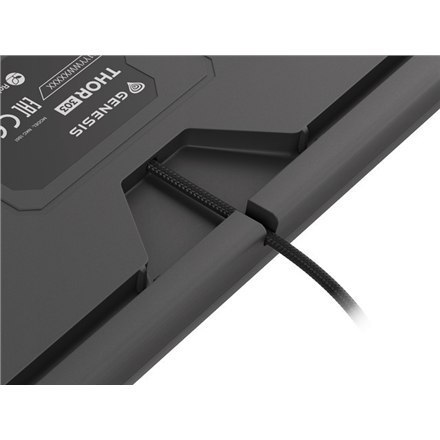 Genesis | THOR 303 | Mechaniczna klawiatura dla graczy | Podświetlenie LED RGB | USA | Czarna | Przewodowa | USB Type-A | 1152 g Genesis | THOR 303 | Mechaniczna klawiatura dla graczy | Podświetlenie LED RGB | USA | Czarna | Przewodowa | USB Type-A | 1152 g