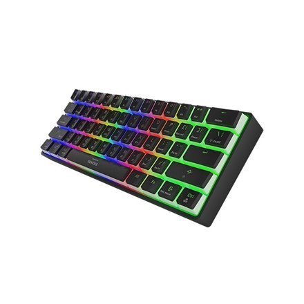 Genesis | THOR 660 RGB | Gaming keyboard | RGB LED light | US | Black | Wireless/Wired | 1.5 m | Gateron Red Switch | Wireless c Genesis | THOR 660 RGB | Gaming keyboard | RGB LED light | US | Black | Wireless/Wired | 1.5 m | Gateron Red Switch | Wireless c