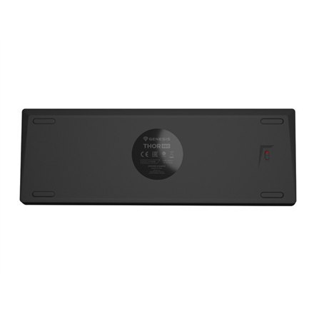 Genesis | THOR 660 RGB | Gaming keyboard | RGB LED light | US | Black | Wireless/Wired | 1.5 m | Gateron Red Switch | Wireless c Genesis | THOR 660 RGB | Gaming keyboard | RGB LED light | US | Black | Wireless/Wired | 1.5 m | Gateron Red Switch | Wireless c