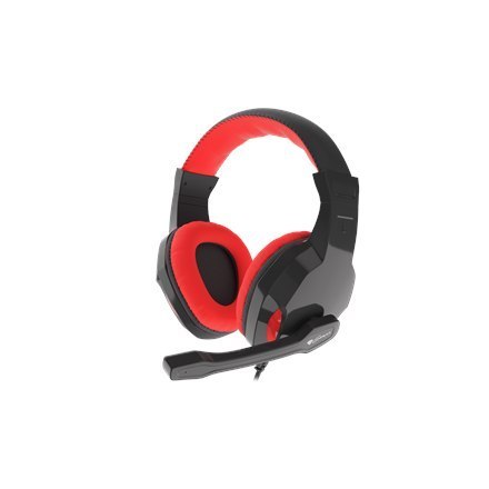 GENESIS ARGON 110 Gaming Headset, nauszny, przewodowy, mikrofon, czarny/czerwony | Genesis | ARGON 110 | przewodowy | nauszny GENESIS ARGON 110 Gaming Headset, nauszny, przewodowy, mikrofon, czarny/czerwony | Genesis | ARGON 110 | przewodowy | nauszny