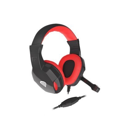 GENESIS ARGON 110 Gaming Headset, nauszny, przewodowy, mikrofon, czarny/czerwony | Genesis | ARGON 110 | przewodowy | nauszny GENESIS ARGON 110 Gaming Headset, nauszny, przewodowy, mikrofon, czarny/czerwony | Genesis | ARGON 110 | przewodowy | nauszny
