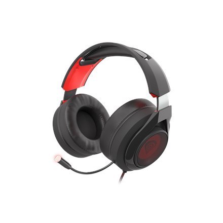GENESIS Gaming Headset RADON 610, przewodowy, czarny/czerwony | Genesis | Gaming Headset | RADON 610 GENESIS Gaming Headset RADON 610, przewodowy, czarny/czerwony | Genesis | Gaming Headset | RADON 610