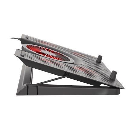 GENESIS Laptop cooling pad, OXID 550 15.6-17.3 5 FANS, LED LIGHT, 1 USB | Genesis | Laptop cooling pad, OXID 550 | Black | 400 x GENESIS Laptop cooling pad, OXID 550 15.6-17.3 5 FANS, LED LIGHT, 1 USB | Genesis | Laptop cooling pad, OXID 550 | Black | 400 x