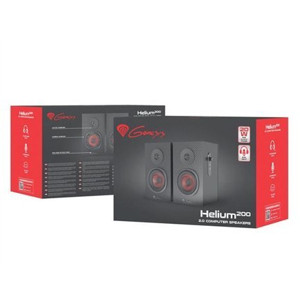 Genesis Helium 200 Gaming Speakers, 4 Ω, czarne Genesis Helium 200 Gaming Speakers, 4 Ω, czarne
