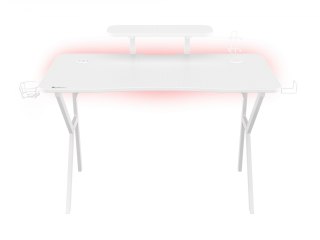 Genesis Holm 320 RGB Gaming Desk, White