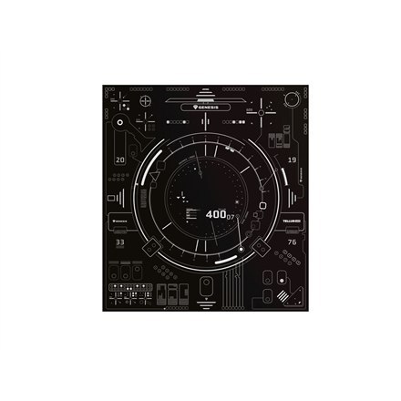 Genesis Tellur 400 Square Hud Floor Mat | Black Genesis Tellur 400 Square Hud Floor Mat | Black