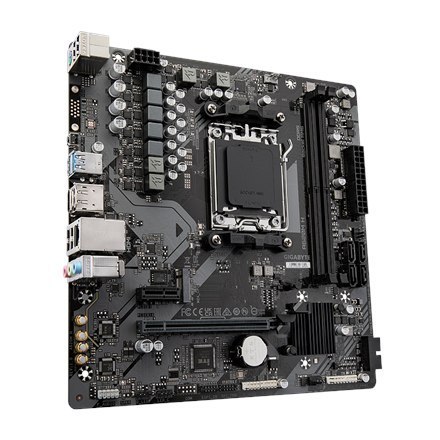 Gigabyte | A620M H 1.0 M/B | Processor family AMD | Processor socket AM5 | DDR5 DIMM | Memory slots 2 | Supported hard disk driv Gigabyte | A620M H 1.0 M/B | Processor family AMD | Processor socket AM5 | DDR5 DIMM | Memory slots 2 | Supported hard disk driv