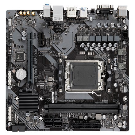 Gigabyte | A620M S2H 1.0 M/B | Processor family AMD | Processor socket AM5 | DDR5 DIMM | Memory slots 2 | Supported hard disk dr Gigabyte | A620M S2H 1.0 M/B | Processor family AMD | Processor socket AM5 | DDR5 DIMM | Memory slots 2 | Supported hard disk dr
