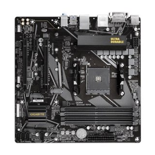Gigabyte | B550M DS3H 1.0 | Rodzina procesorów AMD | Gniazdo procesora AM4 | DDR4 DIMM | Gniazda pamięci 4 | Liczba złączy SATA