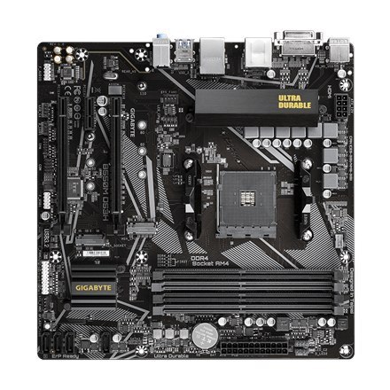 Gigabyte | B550M DS3H 1.0 | Rodzina procesorów AMD | Gniazdo procesora AM4 | DDR4 DIMM | Gniazda pamięci 4 | Liczba złączy SATA Gigabyte | B550M DS3H 1.0 | Rodzina procesorów AMD | Gniazdo procesora AM4 | DDR4 DIMM | Gniazda pamięci 4 | Liczba złączy SATA