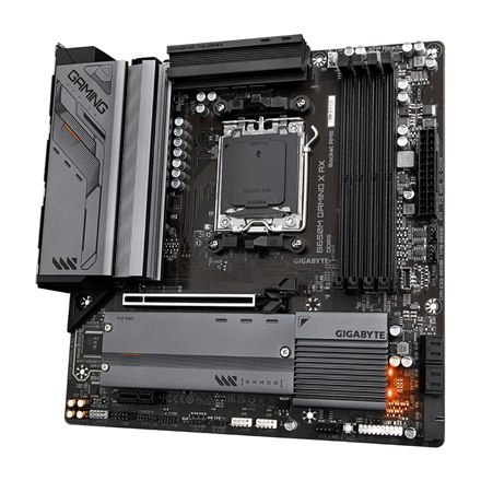 Gigabyte | B650M GAMING X AX 1.1 M/B | Rodzina procesorów AMD | Gniazdo procesora AM5 | DDR5 DIMM | Gniazda pamięci 4 | Obsługiw Gigabyte | B650M GAMING X AX 1.1 M/B | Rodzina procesorów AMD | Gniazdo procesora AM5 | DDR5 DIMM | Gniazda pamięci 4 | Obsługiw