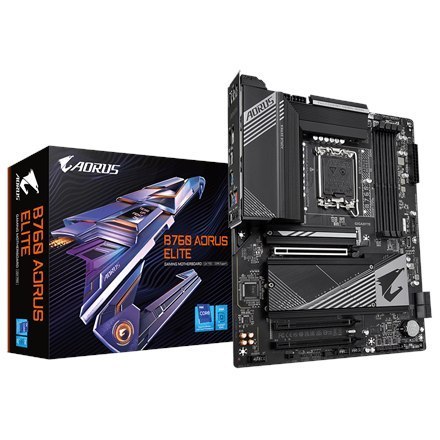 Gigabyte | B760 AORUS ELITE 1.0 M/B | Processor family Intel | Processor socket LGA1700 | DDR5 DIMM | Memory slots 4 | Supported Gigabyte | B760 AORUS ELITE 1.0 M/B | Processor family Intel | Processor socket LGA1700 | DDR5 DIMM | Memory slots 4 | Supported