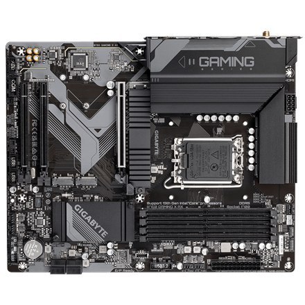 Gigabyte | B760 GAMING X AX 1.1 M/B | Processor family Intel | Processor socket LGA1700 | DDR5 DIMM | Memory slots 4 | Supporte Gigabyte | B760 GAMING X AX 1.1 M/B | Processor family Intel | Processor socket LGA1700 | DDR5 DIMM | Memory slots 4 | Supporte