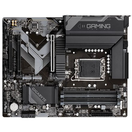 Gigabyte | B760 GAMING X DDR4 1.0 M/B | Processor family Intel | Processor socket LGA1700 | DDR4 DIMM | Memory slots 4 | Suppor Gigabyte | B760 GAMING X DDR4 1.0 M/B | Processor family Intel | Processor socket LGA1700 | DDR4 DIMM | Memory slots 4 | Suppor