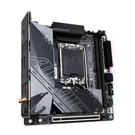 Gigabyte | B760I AORUS PRO 1.0 | Processor family Intel | Processor socket LGA1700 | DDR5 DIMM | Memory slots 2 | Supported har Gigabyte | B760I AORUS PRO 1.0 | Processor family Intel | Processor socket LGA1700 | DDR5 DIMM | Memory slots 2 | Supported har