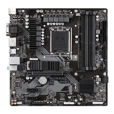 Gigabyte | B760M DS3H 1.0 M/B | Rodzina procesorów Intel | Gniazdo procesora LGA1700 | DDR4 DIMM | Gniazda pamięci 4 | Obsługiwa Gigabyte | B760M DS3H 1.0 M/B | Rodzina procesorów Intel | Gniazdo procesora LGA1700 | DDR4 DIMM | Gniazda pamięci 4 | Obsługiwa