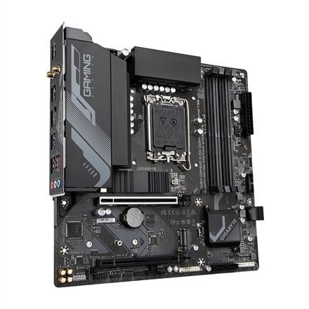 Gigabyte | B760M G X AX DDR4 1.0 M/B | Rodzina procesorów Intel | Gniazdo procesora LGA1700 | DDR4 DIMM | Gniazda pamięci 4 | Ob Gigabyte | B760M G X AX DDR4 1.0 M/B | Rodzina procesorów Intel | Gniazdo procesora LGA1700 | DDR4 DIMM | Gniazda pamięci 4 | Ob