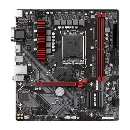 Gigabyte | B760M GAMING DDR4 1.0 M/B | Rodzina procesorów Intel | Gniazdo procesora LGA1700 | DDR4 DIMM | Sloty pamięci 2 | Obsł Gigabyte | B760M GAMING DDR4 1.0 M/B | Rodzina procesorów Intel | Gniazdo procesora LGA1700 | DDR4 DIMM | Sloty pamięci 2 | Obsł