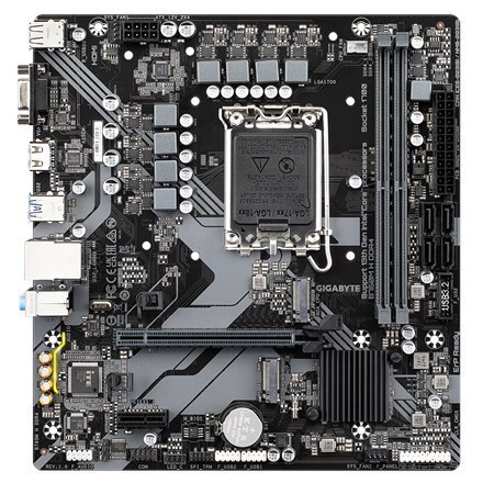 Gigabyte | B760M H DDR4 1.0 M/B | Processor family Intel | Processor socket LGA1700 | DDR4 DIMM | Memory slots 2 | Supported har Gigabyte | B760M H DDR4 1.0 M/B | Processor family Intel | Processor socket LGA1700 | DDR4 DIMM | Memory slots 2 | Supported har