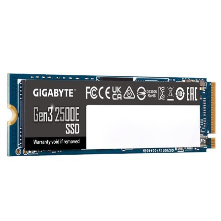Gigabyte G325E1TB | 1000 GB | Interfejs SSD PCIe 3.0x4, NVMe1.3 | Prędkość odczytu 2400 MB/s | Prędkość zapisu 1800 MB/s Gigabyte G325E1TB | 1000 GB | Interfejs SSD PCIe 3.0x4, NVMe1.3 | Prędkość odczytu 2400 MB/s | Prędkość zapisu 1800 MB/s